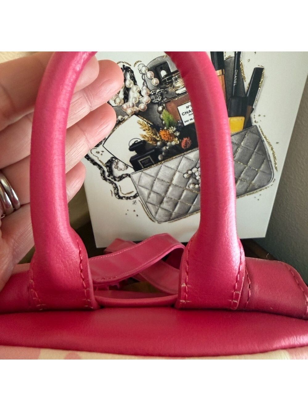 Strawberry Milk Mini Cow Print Backpack Hot Topic - Picture 5 of 7